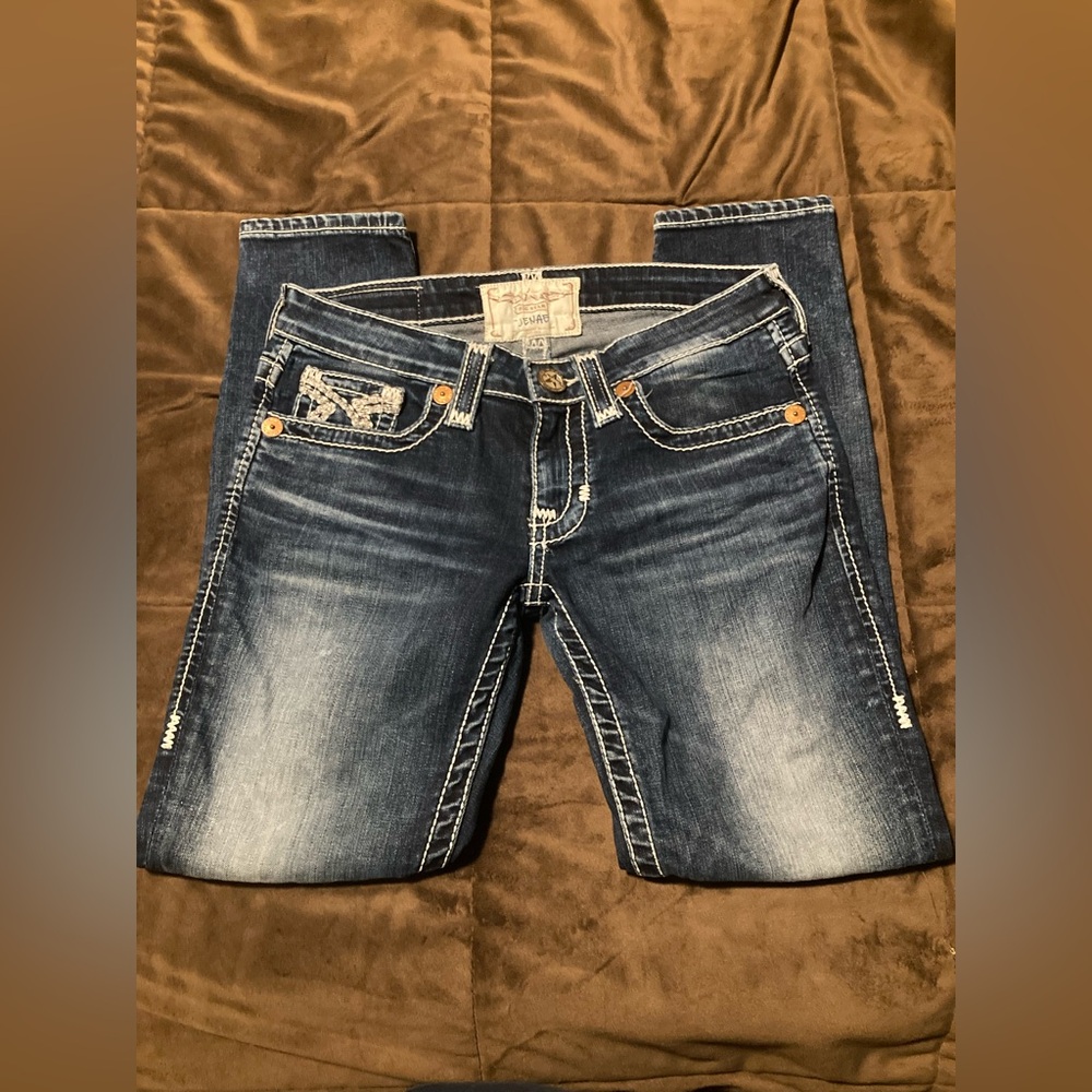 Big Star Blue Denim Jeans, size 26, comfortable and cute, easy to style